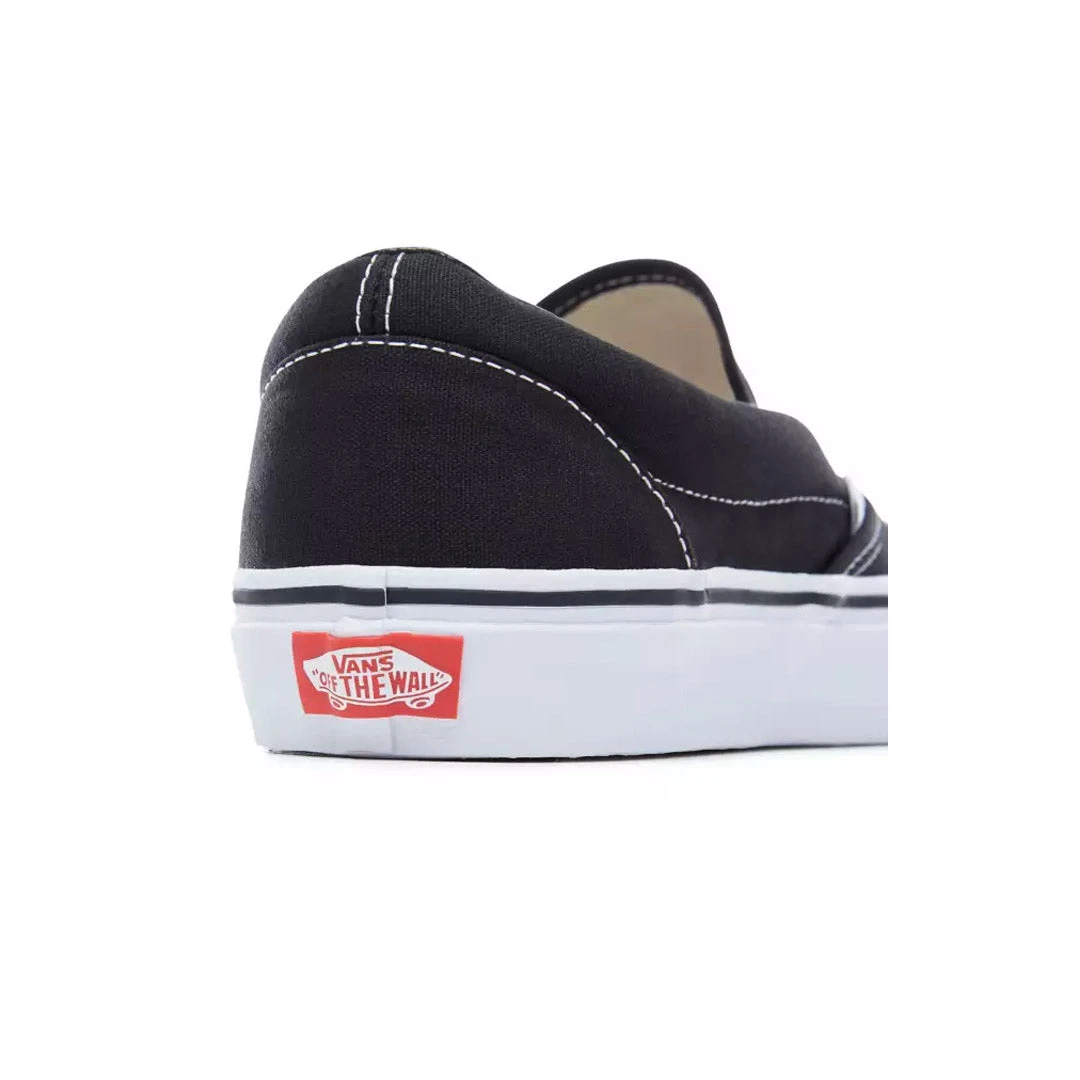 Vans - Unisex Classic Slip-On Shoes (0EYEBLK) - Image 5